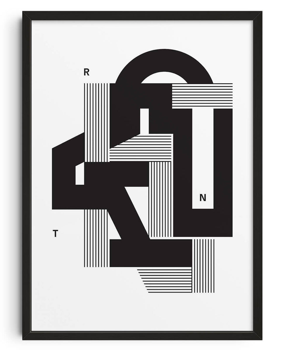 RNT Contemporary Art Print DROOL