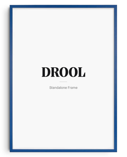Wooden Frame - Blue