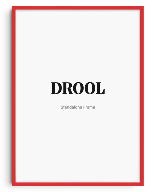 Wooden Frame - Red