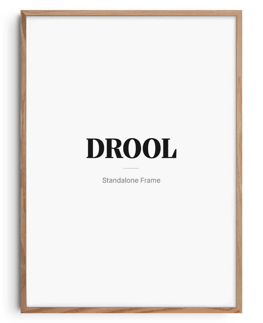 Wooden Frame - Oak