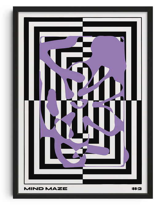 Mind Maze #2 - UNFRAMED