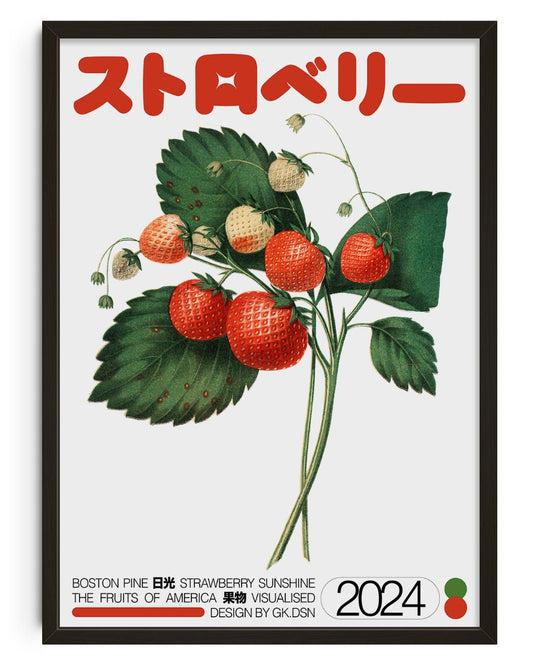 Japanische Erdbeere