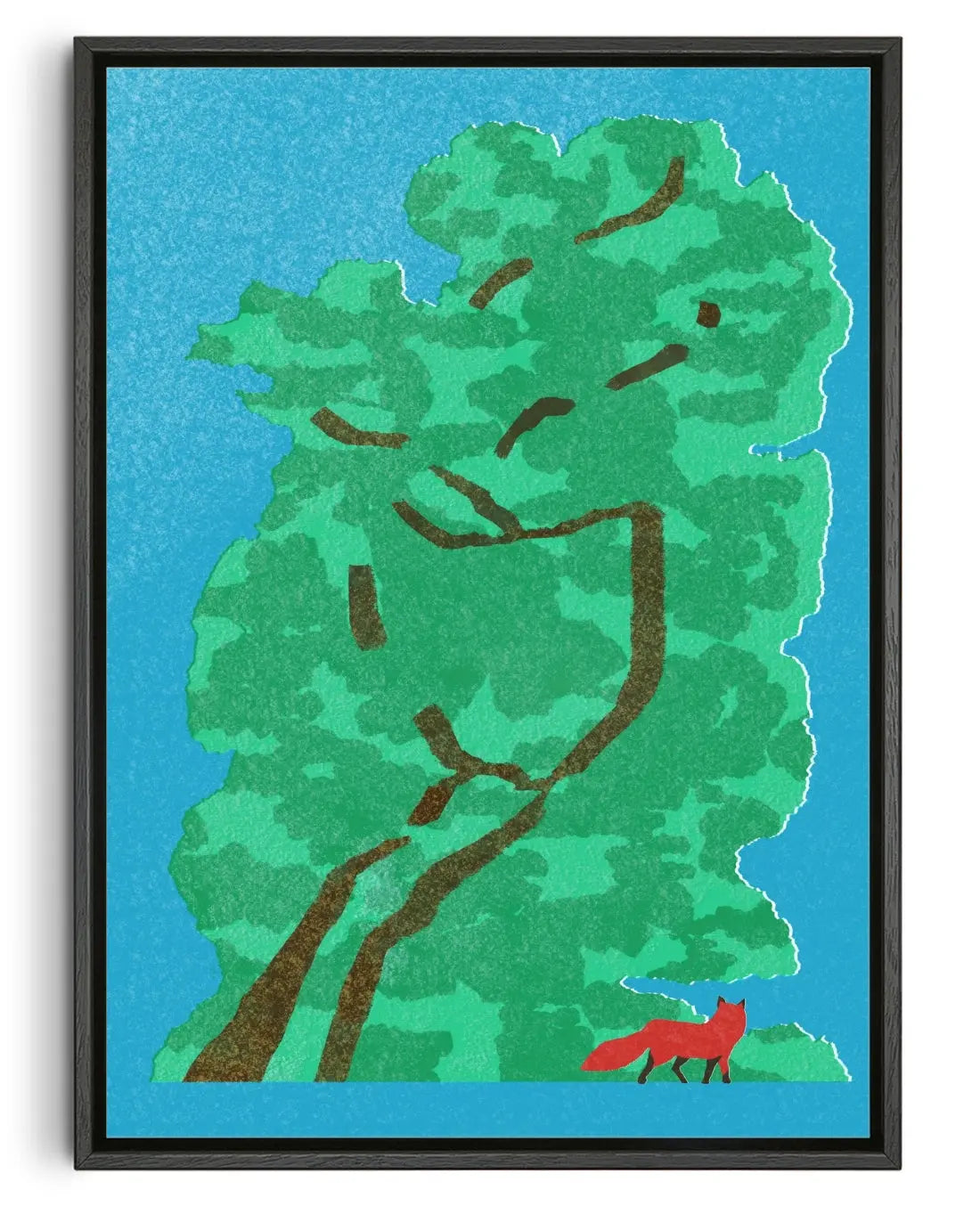 clissfold-park-london-canvas-print-by-lily-kong-drool-art