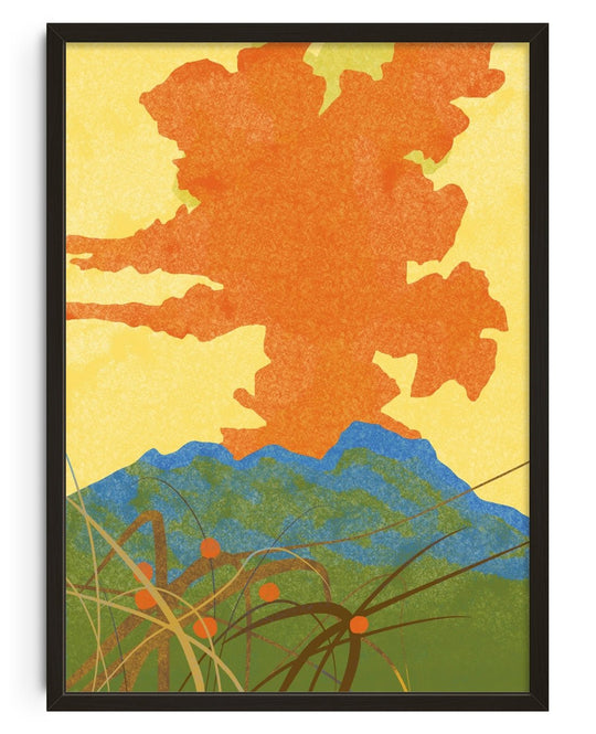 Orange Volcano