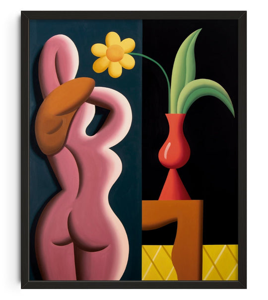 Desnudo y un jarron
