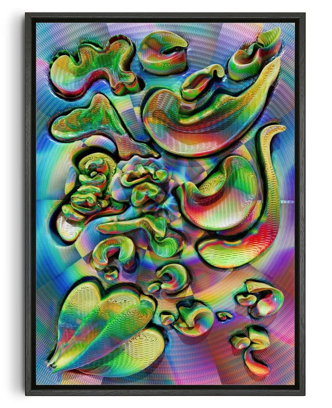 Holo Canvas Print By Misbah Anjum James DROOL Art holo-canvas-print-by-misbah-anjum-james-drool-art