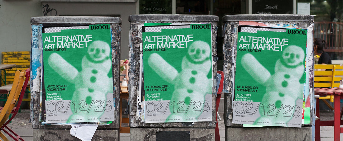 Get festive with DROOL's Alternative Art Market: Xmas Edition
