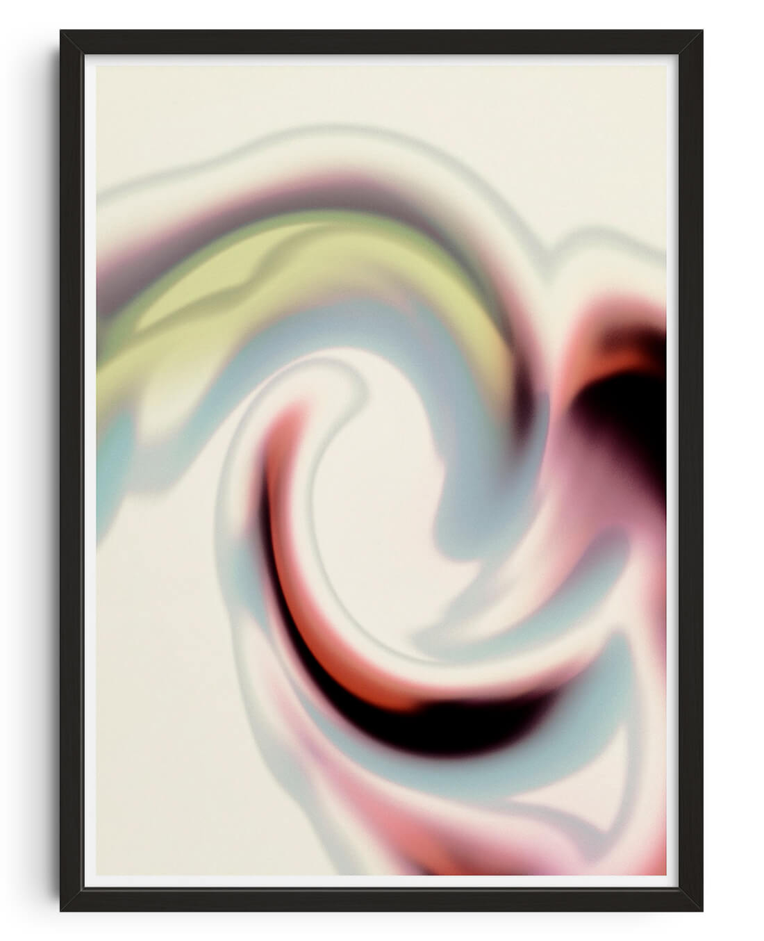 Swirl contemporary wall art print by Henry M. - sold by DROOL