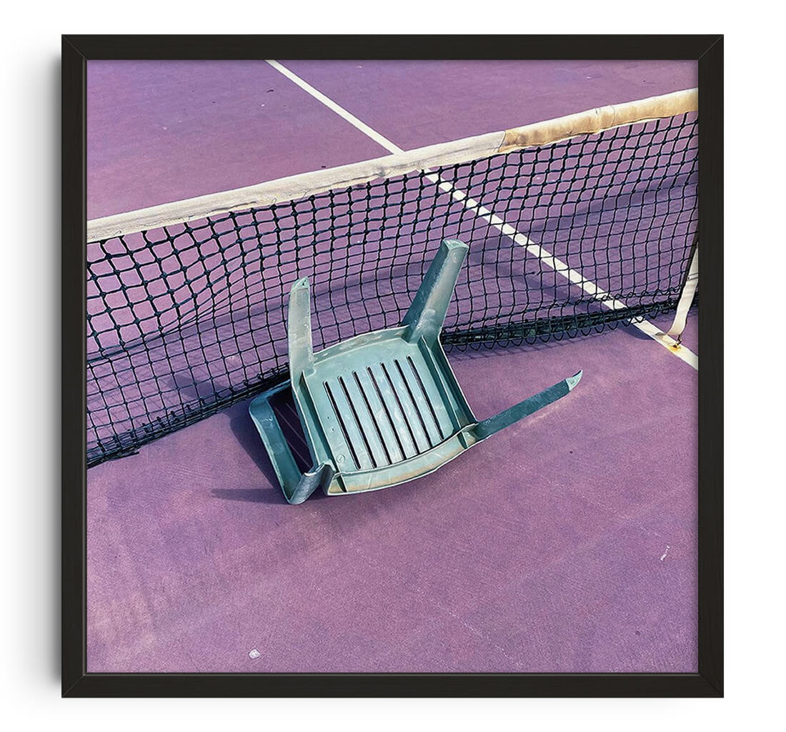 Tennis 1 contemporary wall art print by Burak Boylu - sold by DROOL