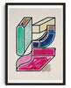 (Untitled) ONE by Javi Cazenave contemporary wall art print from DROOL