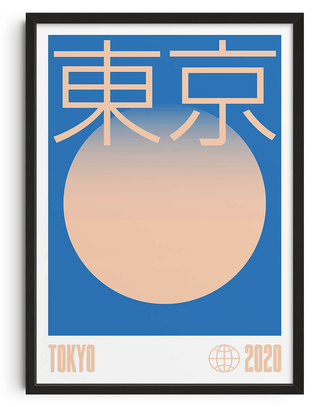 TOKYO by Matteus Faria contemporary wall art print from DROOL