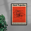 Astral Projection contemporary wall art print by George Kempster - sold by DROOL