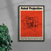 Astral Projection contemporary wall art print by George Kempster - sold by DROOL