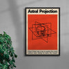 Astral Projection - UNFRAMED contemporary wall art print by George Kempster - sold by DROOL