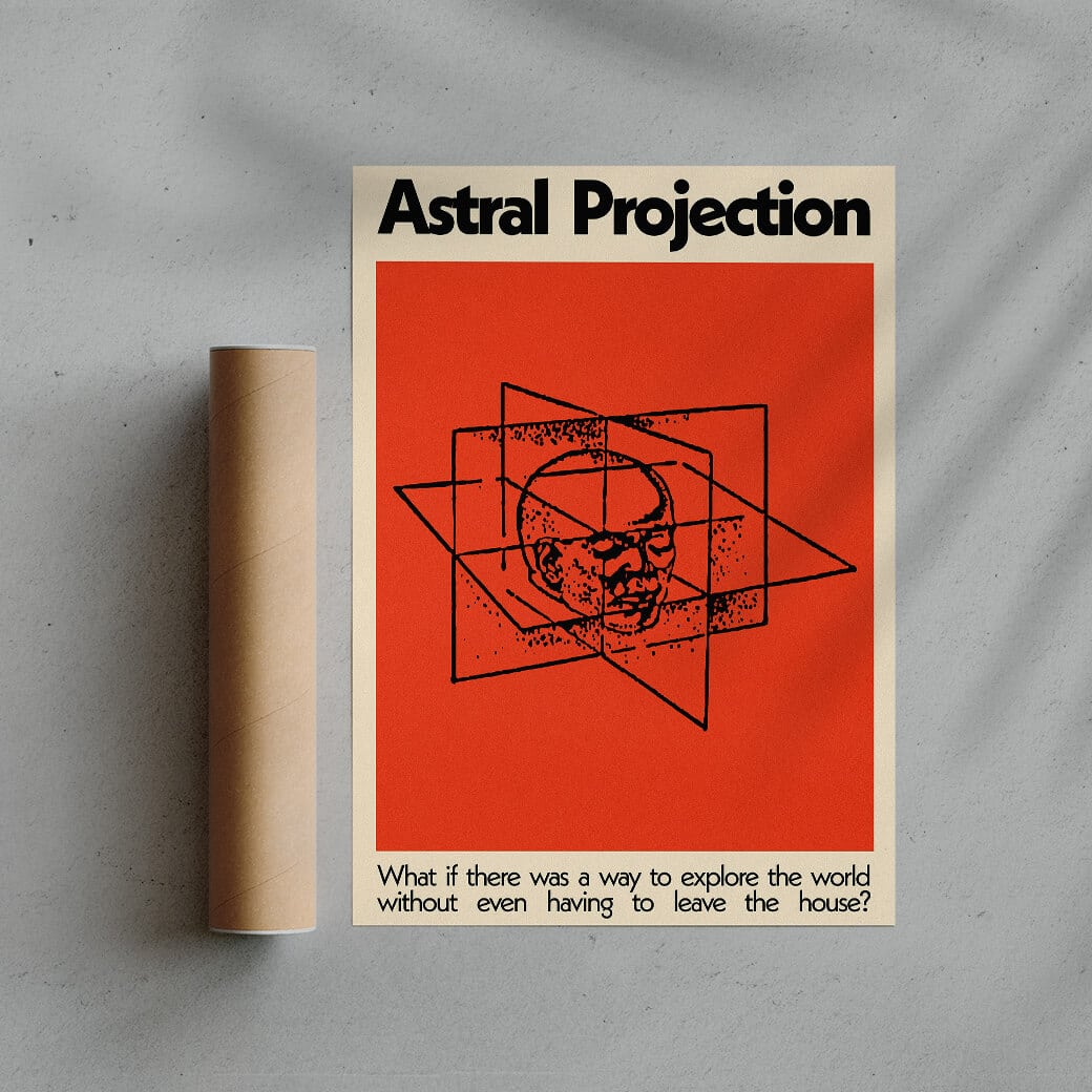 Astral Projection contemporary wall art print by George Kempster - sold by DROOL