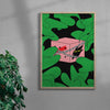 BEAST IN A BOX contemporary wall art print by GOOD OMEN - sold by DROOL