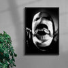 Mask contemporary wall art print by Sven Silk - sold by DROOL