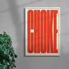 Threesome Set contemporary wall art print by DROOL - sold by DROOL