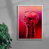 Chrome Heart contemporary wall art print by Paulina Almira - sold by DROOL