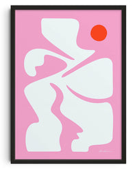 Thumbnail for The Dancer contemporary wall art print by Kim Van Vuuren - sold by DROOL