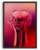 Chrome Heart contemporary wall art print by Paulina Almira - sold by DROOL