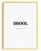 Wooden Frame - Yellow contemporary wall art print by DROOL - sold by DROOL