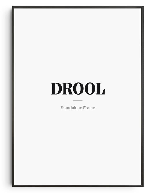 Aluminium Frame - Matte Black