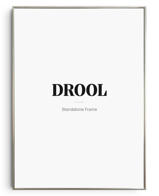 Aluminium Frame - Chrome Silver