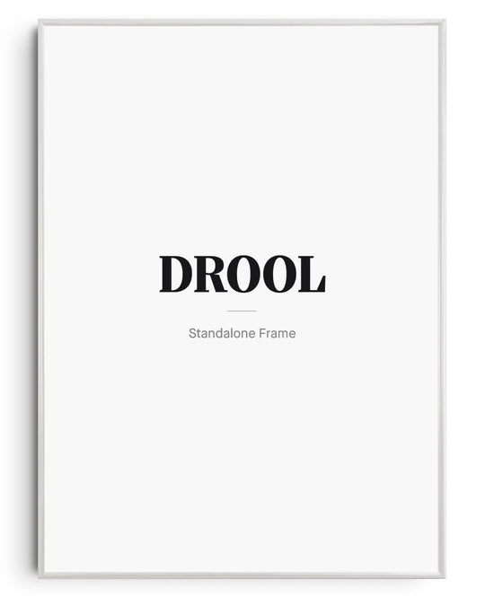 Aluminium Frame - Gloss White