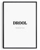 Wooden Frame contemporary wall art print by DROOL - sold by DROOL