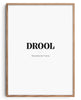 Wooden Frame contemporary wall art print by DROOL - sold by DROOL