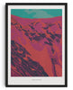 Timanfaya contemporary wall art print by Rikki Hewitt - sold by DROOL