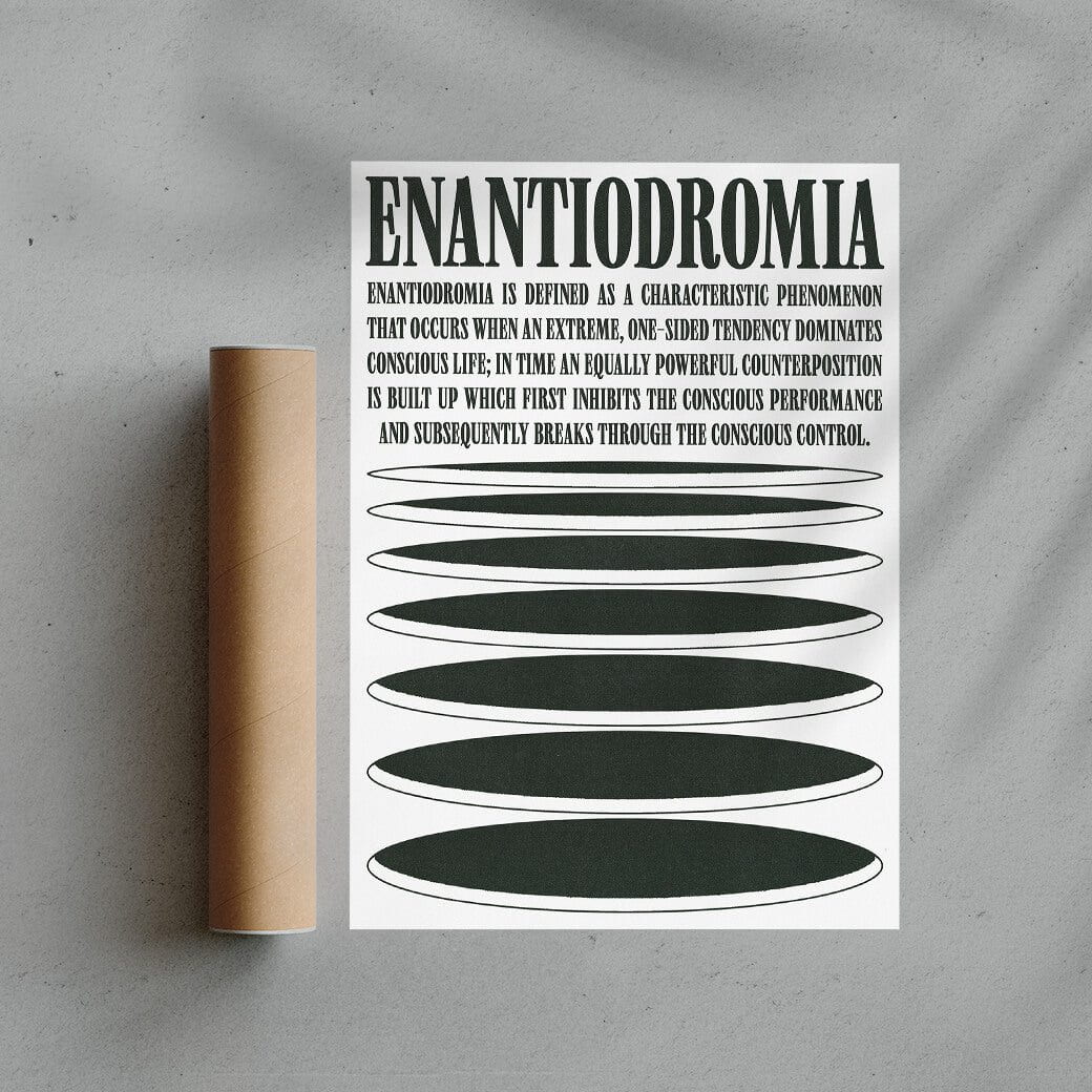 Enantiodromia contemporary wall art print by Utsav Verma - sold by DROOL