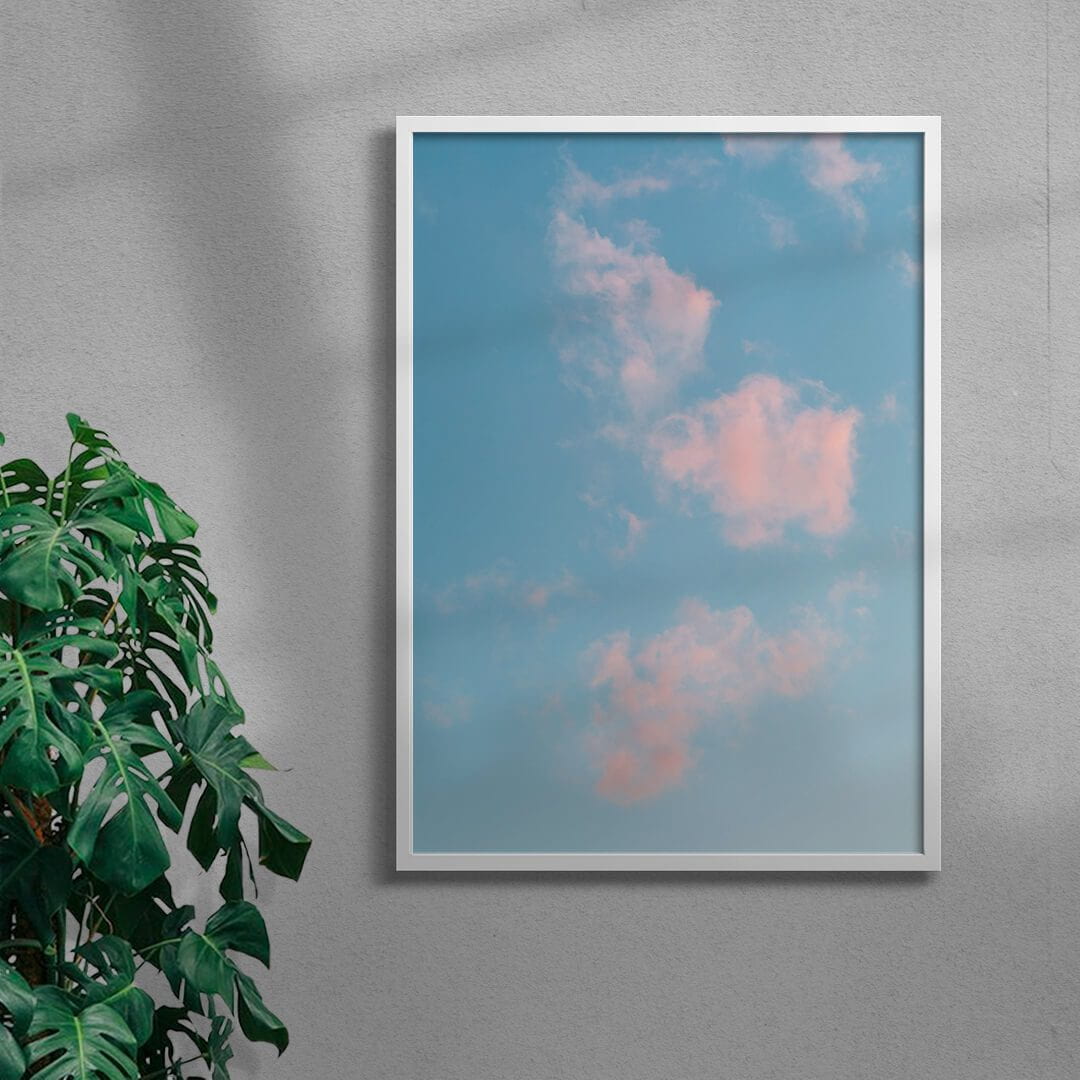 Floating - UNFRAMED contemporary wall art print by DROOL Collective - sold by DROOL