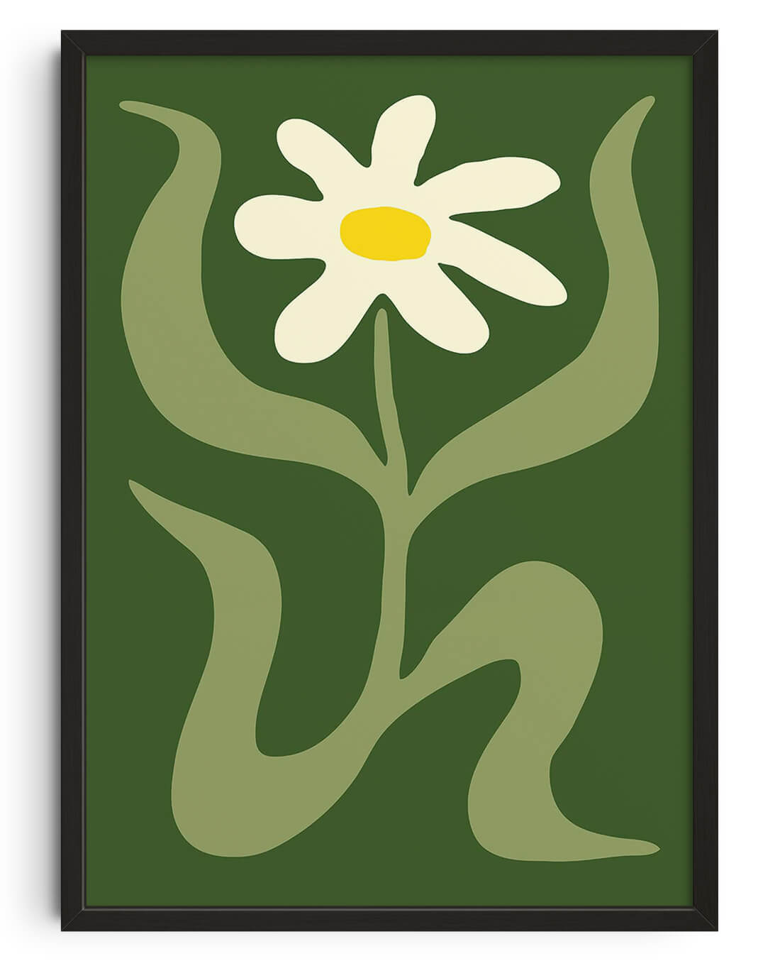 Flower 2 contemporary wall art print by Max Blackmore - sold by DROOL