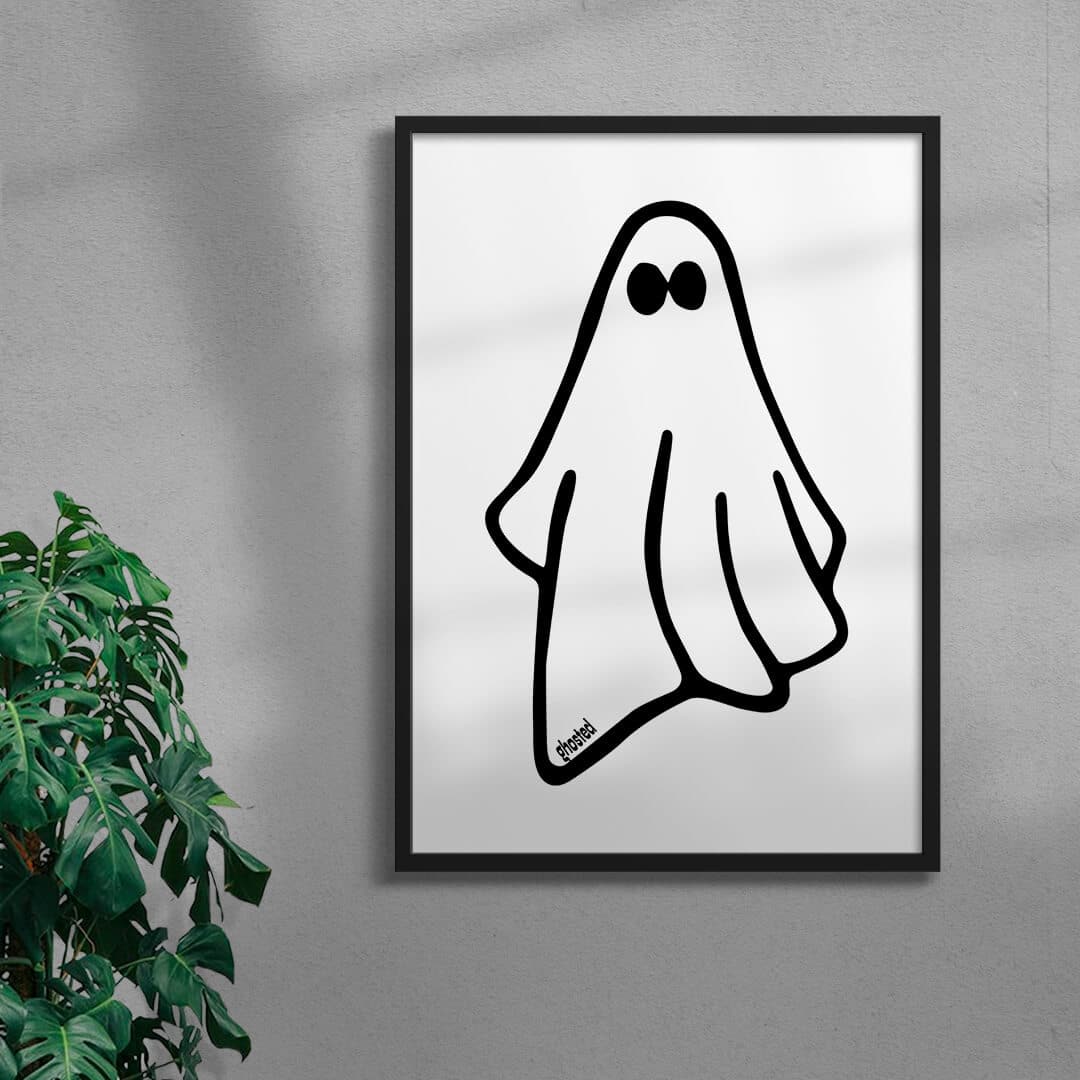 Ghosted - UNFRAMED contemporary wall art print by Adam Foster - sold by DROOL