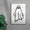 Ghosted - UNFRAMED contemporary wall art print by Adam Foster - sold by DROOL