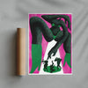 Femme Visibility contemporary wall art print by Hayley Wall - sold by DROOL