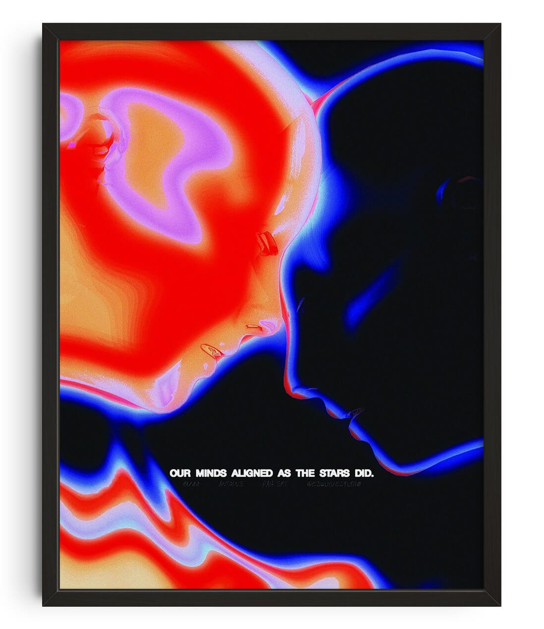Our Minds The Stars contemporary wall art print by Antoine Paikert - sold by DROOL