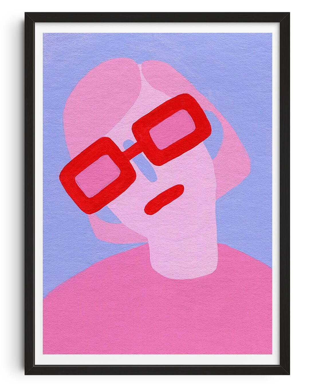 Sunglasses by Kissi Ussuki contemporary wall art print from DROOL