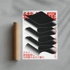 Japan World - UNFRAMED contemporary wall art print by Maxim Dosca - sold by DROOL