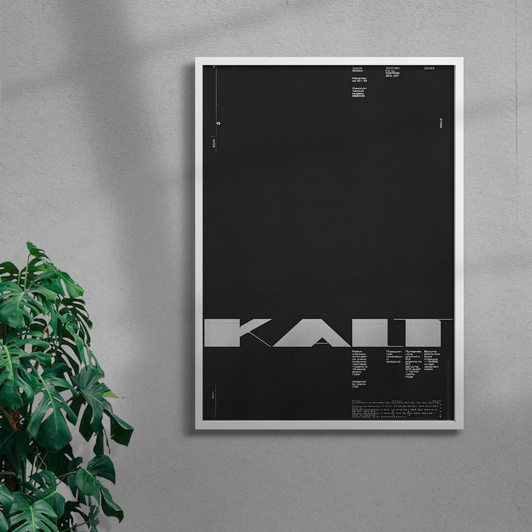 KALT contemporary wall art print by Roman Post. - sold by DROOL