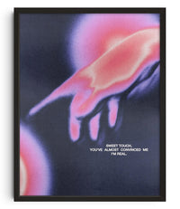 Thumbnail for Touch contemporary wall art print by Antoine Paikert - sold by DROOL