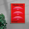 Niseko contemporary wall art print by John Schulisch - sold by DROOL