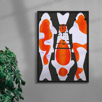 Thumbnail for Nishikigoi 3 contemporary wall art print by Othman Zougam - sold by DROOL