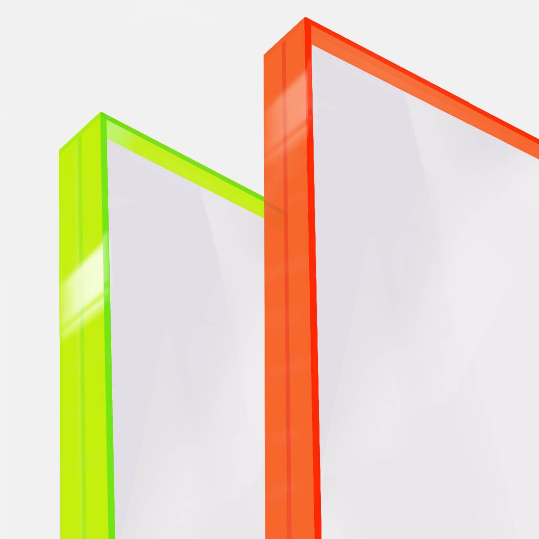 GLO Frame™ Green contemporary wall art print by DROOL - sold by DROOL