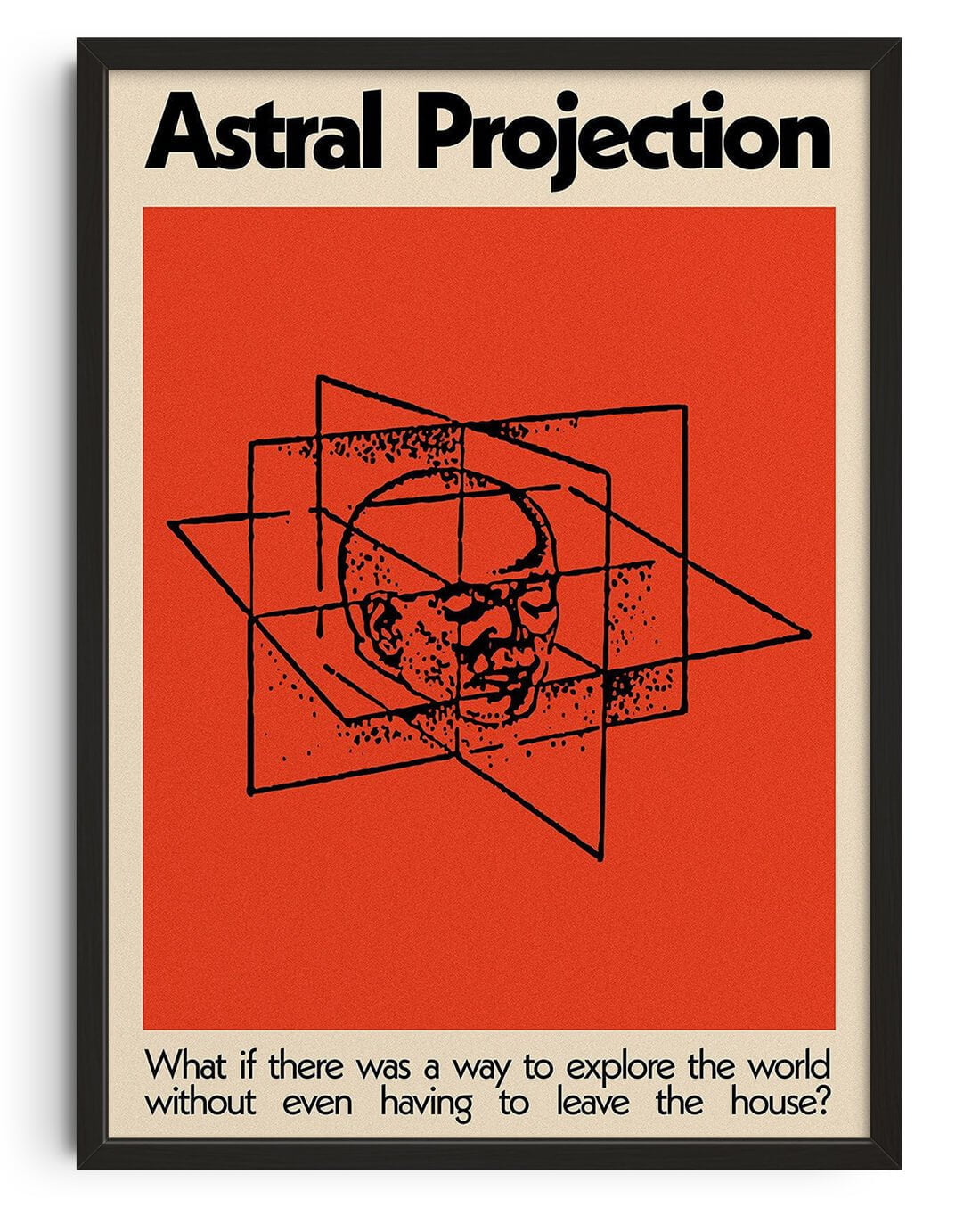 Astral Projection by George Kempster contemporary wall art print from DROOL