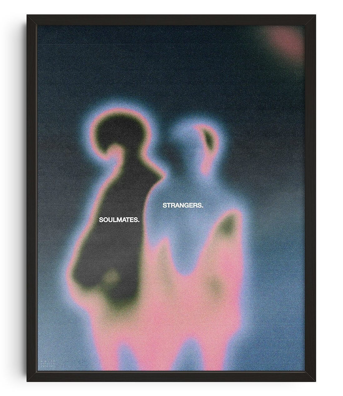 Soulmates & Strangers by Antoine Paikert contemporary wall art print from DROOL