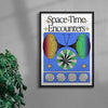 Space Time Encounters contemporary wall art print by Ricardo Schultz Ferraro - sold by DROOL