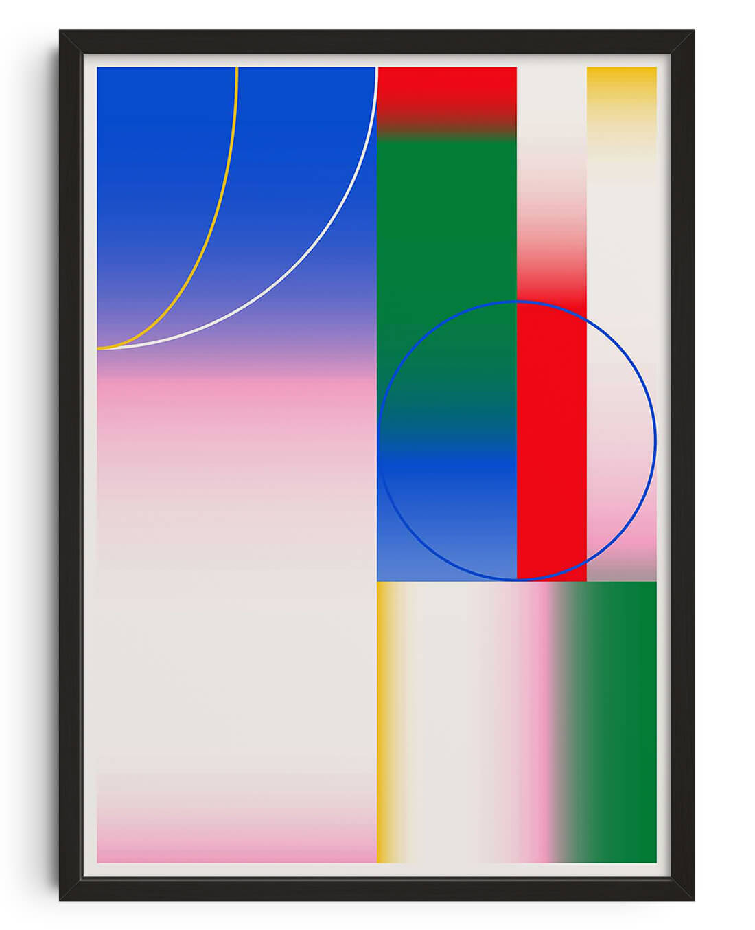 Gradient Study 01 by Jerry-Lee Bosmans contemporary wall art print from DROOL